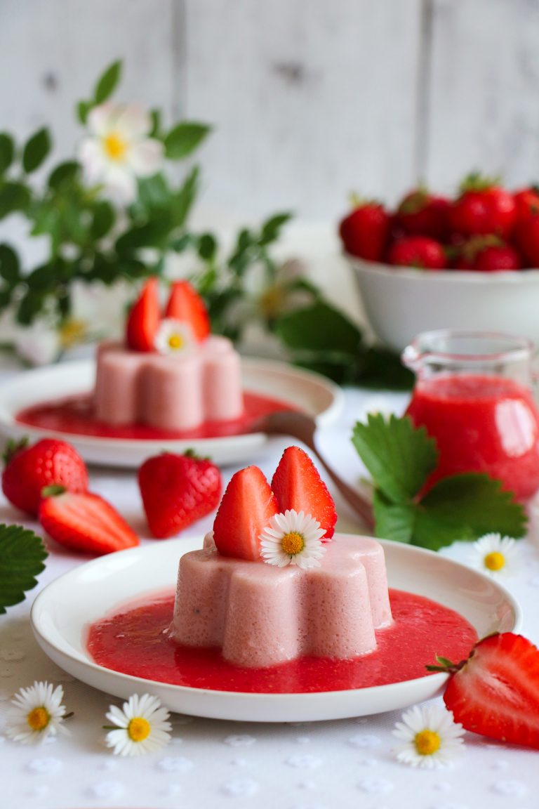 Erdbeer - Panna Cotta